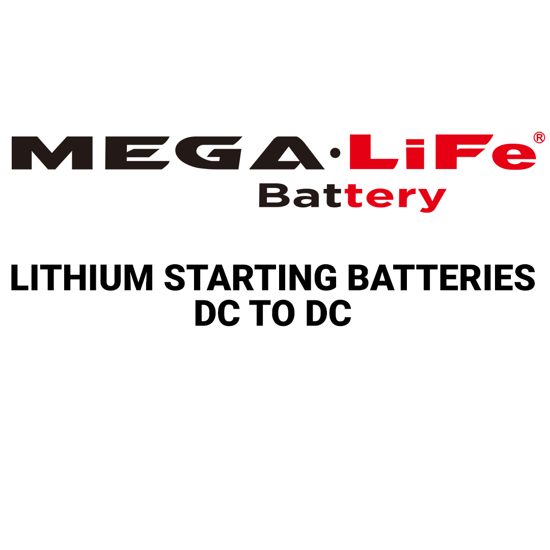 Lithium starting batteries and DC/DC chargers